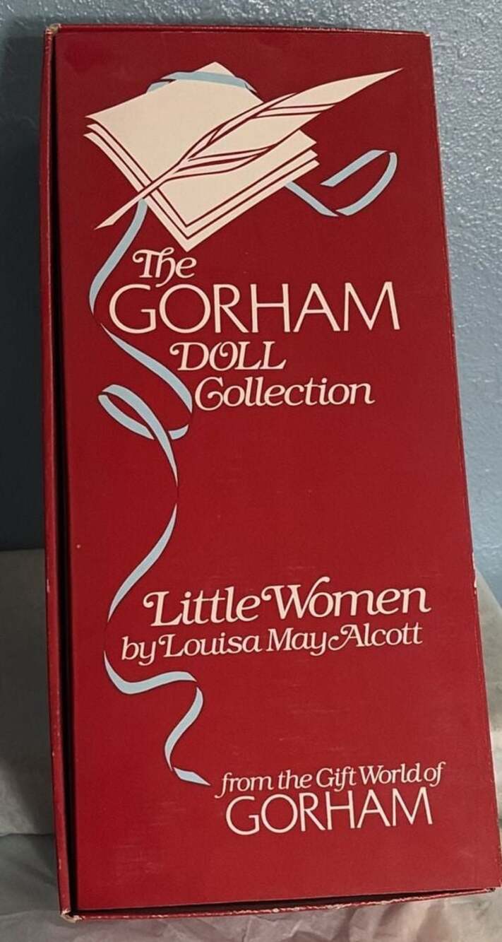 Vintage 1983 Gorham Doll Collection Little Women Beth Musical Porcelain Doll